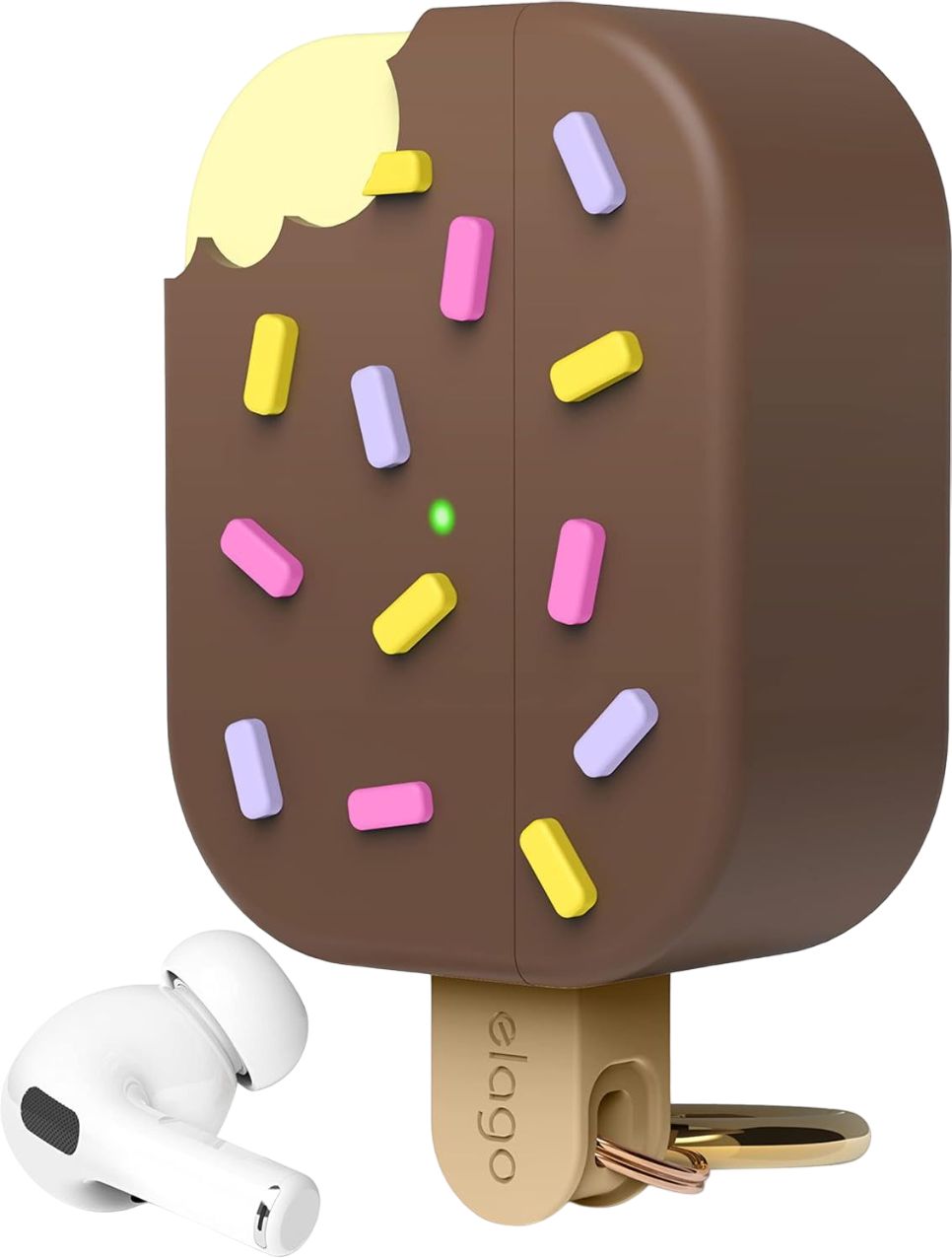 Чехол Elago Ice Cream Case Dark Brown for Airpods Pro 2nd Gen